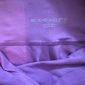 Beyond Yoga Purple Leggings